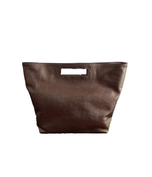 Cartera de mano cuero